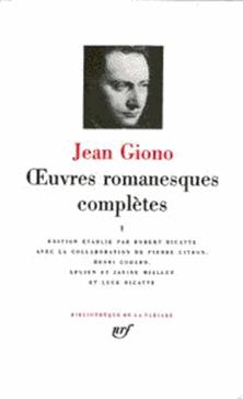 Jean Giono Oeuvres Romanesques Compl Tes T Naissance De L Odyss E