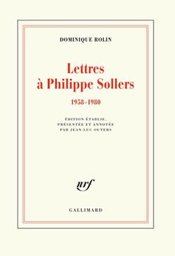 Lettres à Philippe Sollers
