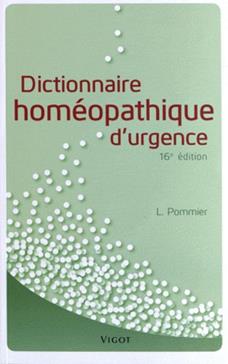 Dictionnaire homéopathique d'urgence