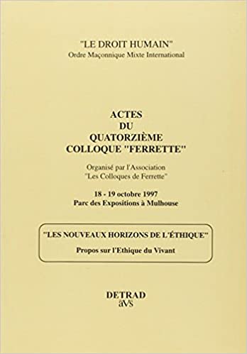 Propos sur l'éthique du vivant : actes du 14e colloque ferrette