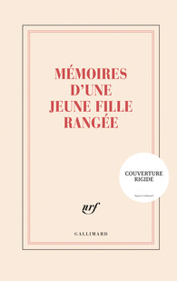 Mémoires d'une jeune fille rangée: grand carnet rigide ligné