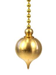 Pendule Aquarius Témoin Laiton