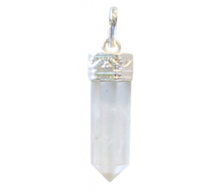 Pendentif pointe - Cristal de roche