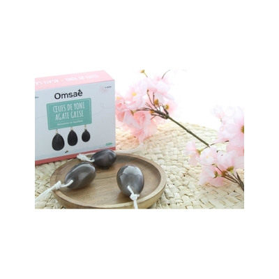 Coffret Oeufs De Yoni En Oeil De Tigre
