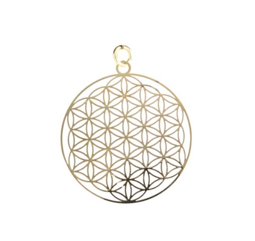 Médaille fleur de vie