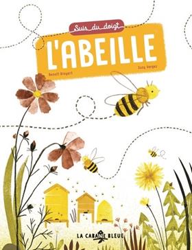 Suis du doigt l'abeille