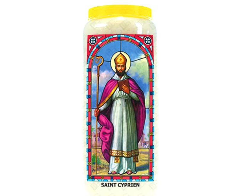 Bougie de Neuvaine ( Saint Cyprien )