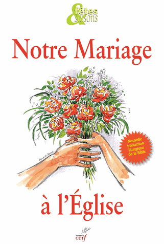 Pack 10 Exemplaires Notre mariage à l'Eglise