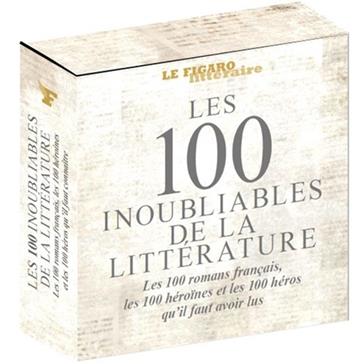 Coffret 3 Guides 100: les 100 inoubliables de la littérature