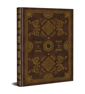 Grimoire Vierge à l'ancienne (marron)