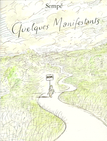 Quelques manifestants