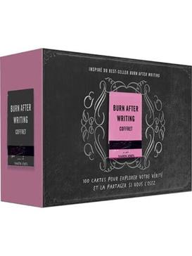 Coffret Burn after writing