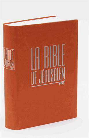 LA BIBLE DE JERUSALEM SOUPLE ORANGE
