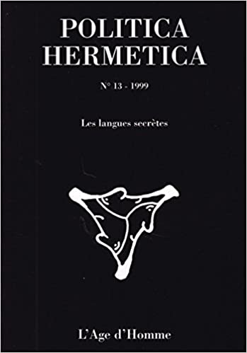 Politica Hermetica N°13 - 1999