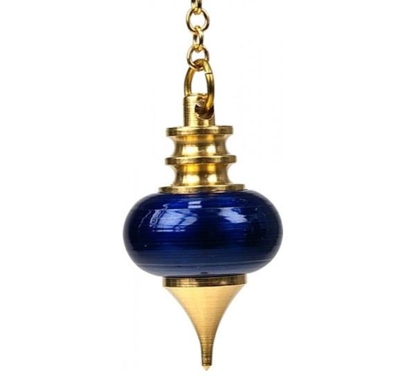 Pendule melissium bleu