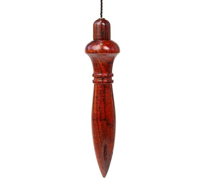 Pendule egyptien acajou plombe