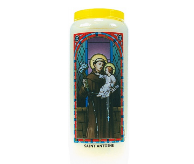 Neuvaine vitrail saint antoine
