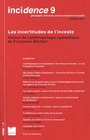 Les incertitudes de l'inceste