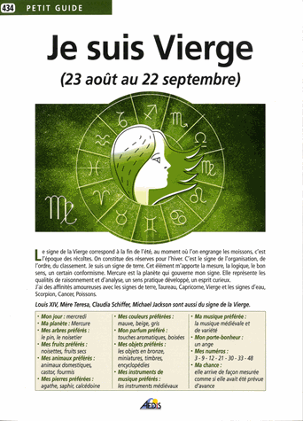 Je suis Vierge