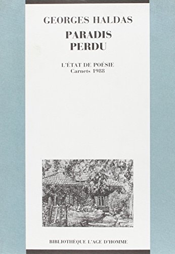 Paradis perdu