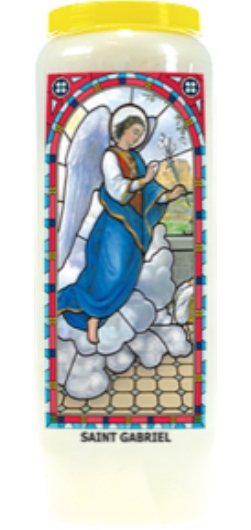 Neuvaine vitrail saint Gabriel