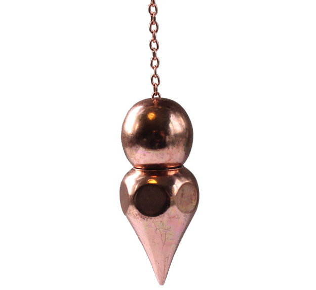 Pendule témoin en cuivre