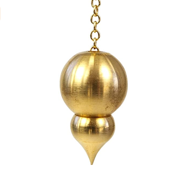 Pendule Témoin en Laiton Indira