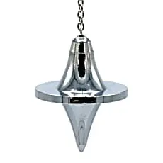 Pendule en laiton chromé 