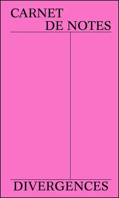 Carnet de notes - rose