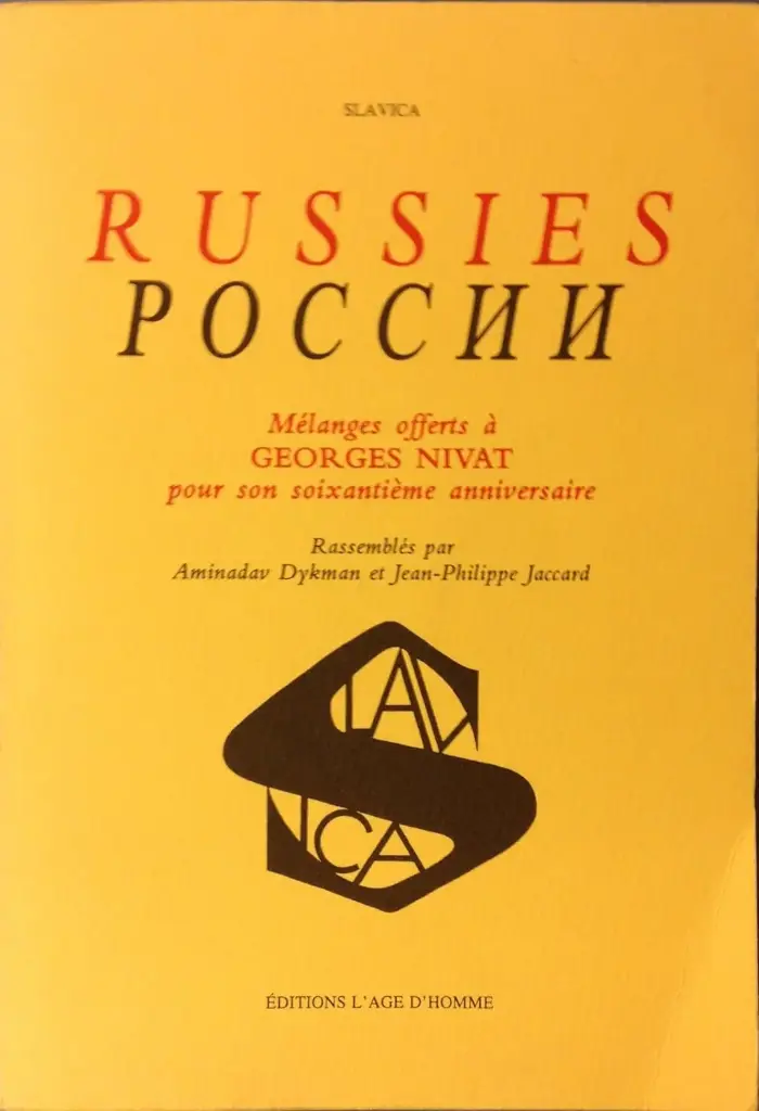 Russies par Georges Nivat