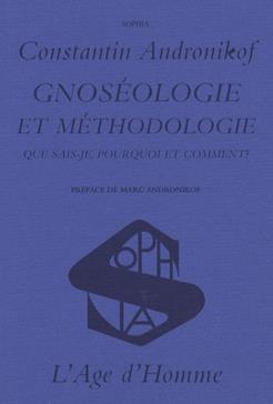 Gnoséologie et méthodologie