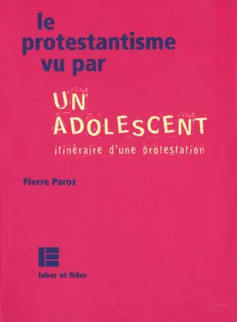 Le Protestantisme Vu Par Un Adolescent. Itineraire D'Une Protestation