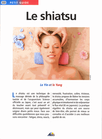 Le shiatsu