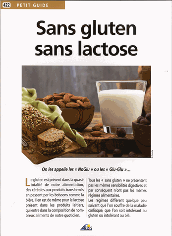 Sans gluten, sans lactose