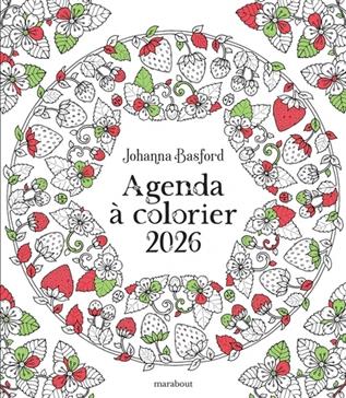 Agenda à colorier