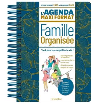 L'agenda maxi format Famille Organisée