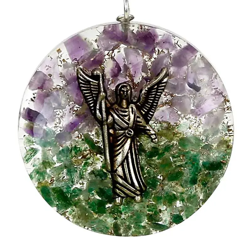 Orgonite Pendentif Archange Raphaël 
