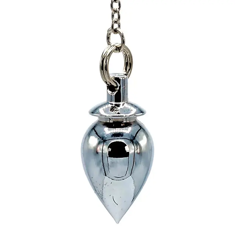 Pendule en laiton chromé 