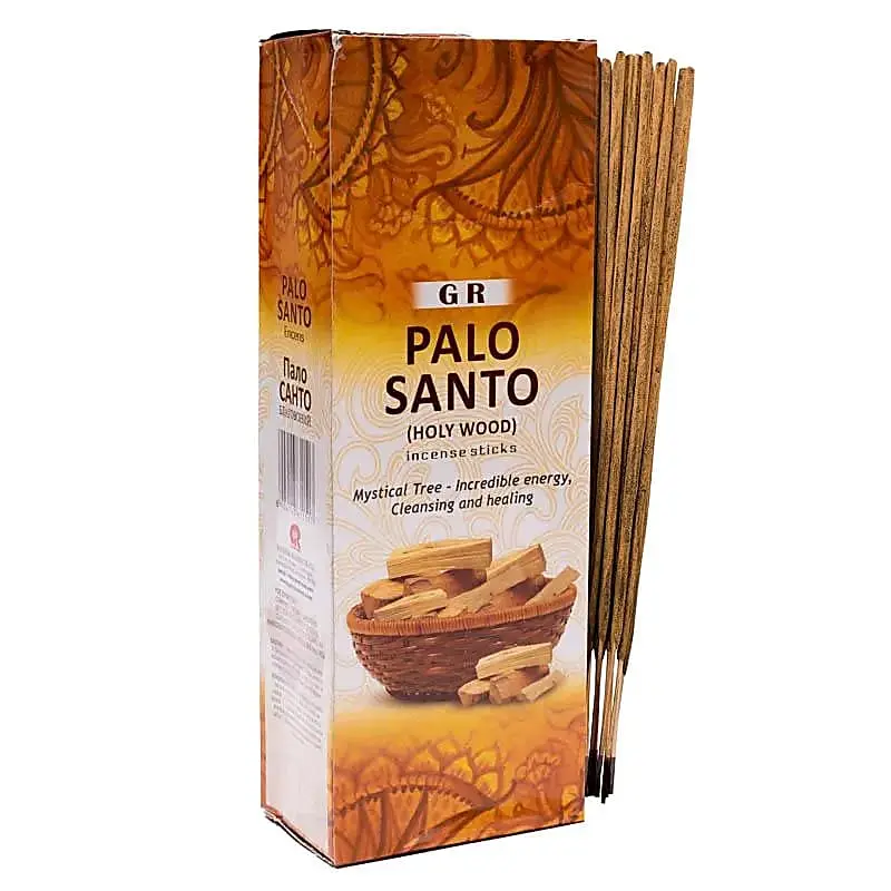 Encens Palo Santo en boite hexagonale