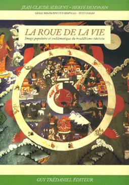 La Roue De La Vie. Image Populaire Et Emblematique Du Bouddhisme Tibetain