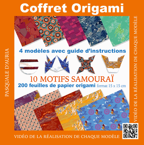 Coffret Origami Motifs Samouraï