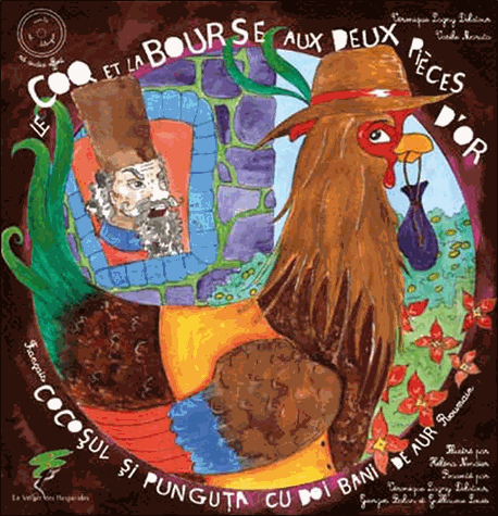 Le coq et la bourse aux deux pièces d'or