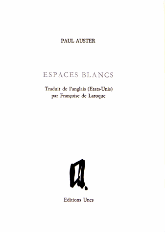 Espaces blancs