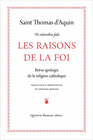Les raisons de la foi