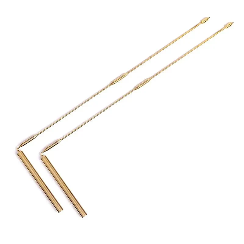 Baguette de sourcier (paire) de voyage 