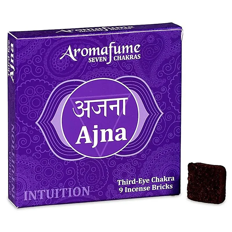 Aromafume briques d'encens Chakra 6°chakra 