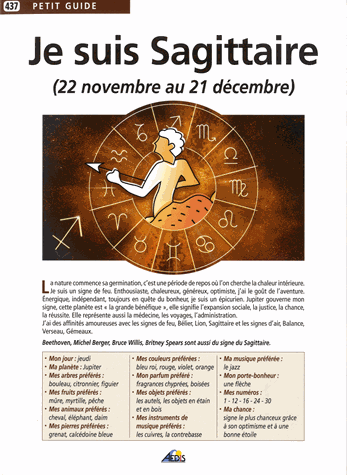 Je suis Sagittaire