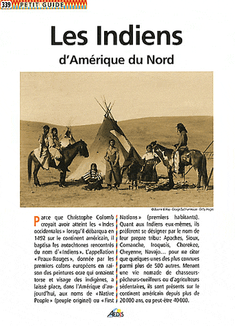Les Indiens d'Amérique du Nord