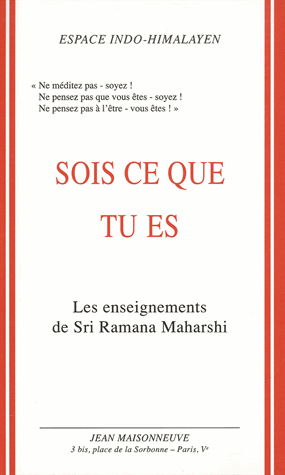 Sois ce que tu es