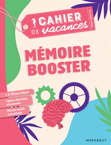 Cahier de vacances pour adultes Mémoire booster